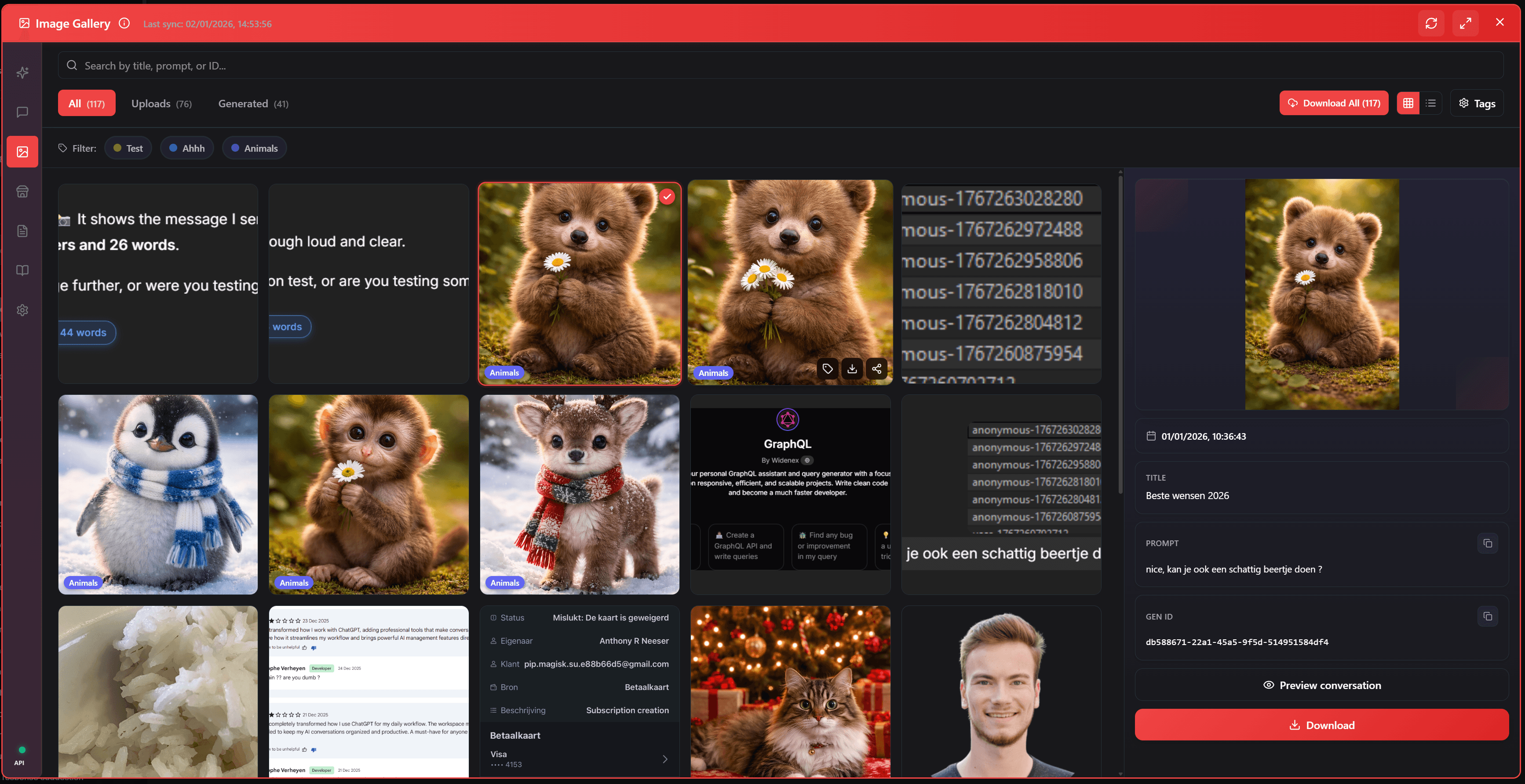 ChatGPT Image Gallery: Access Your Complete Image History (Uploads & DALL-E)