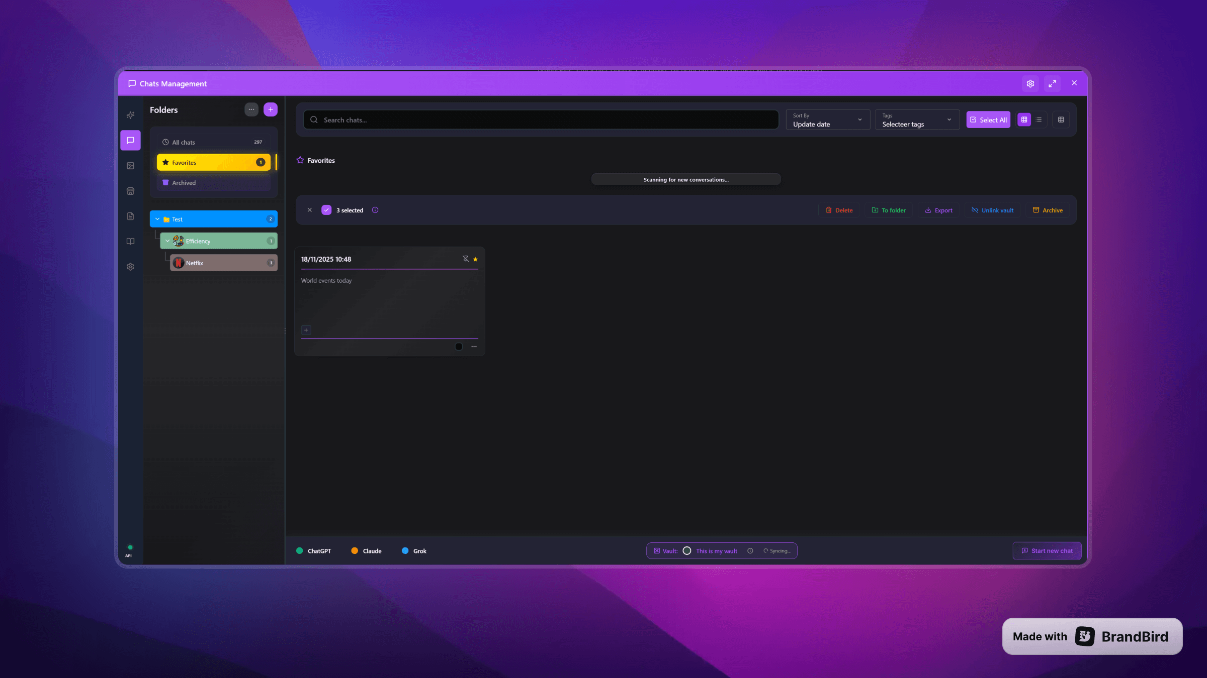 AI Workspace - Advanced Tools